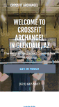 Mobile Screenshot of crossfitarchangel.com